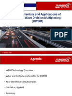 Fundamentals and Applications of CWDM Technology