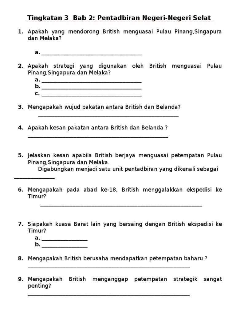 Latihanb2f3 Sejarah Pdf