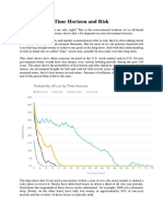 Time Horizon and Risk