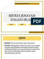 Islam jenayah dalam Hukuman Jenayah