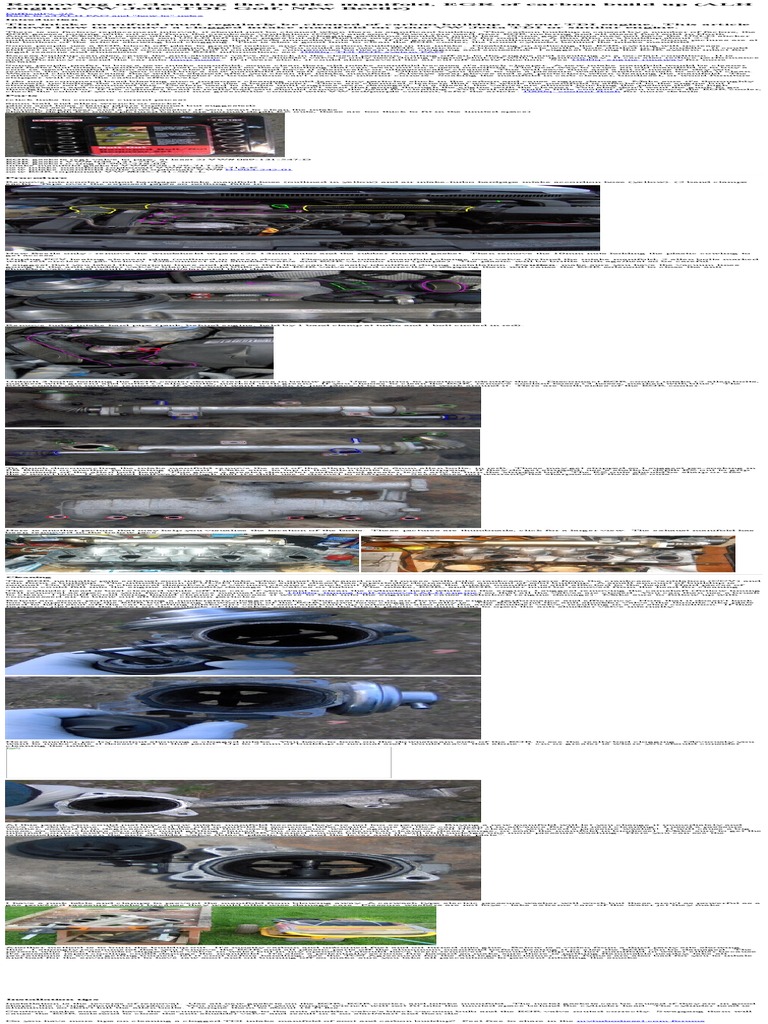 DIY Clogged Intake Manifold Cleaning VW TDI of Carbon Build Up, 1998