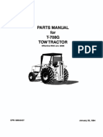 Ingersoll Rand (Ir) T-708 G Tow Tractor Parts Manual