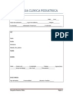 Historia Clinica Pediatrica