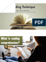 Reading Techniques for Comprehension