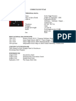 Curriculum Vitae Personal Data