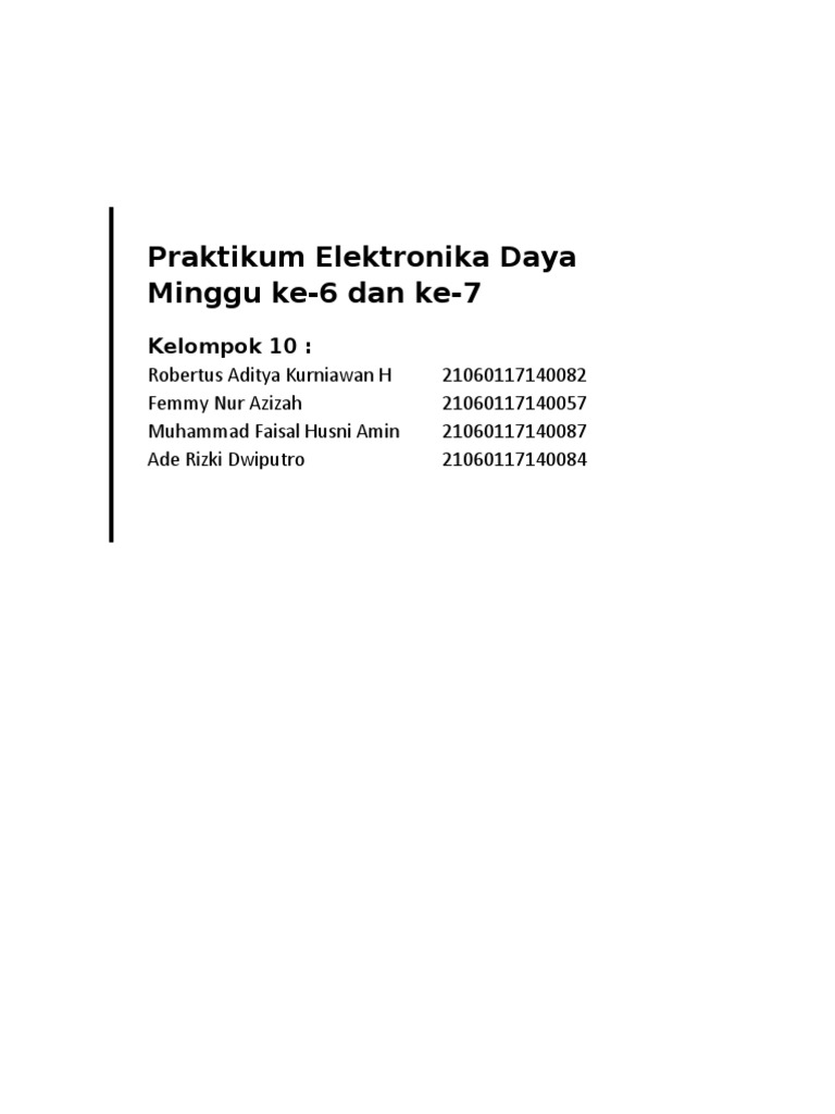 Praktikum | PDF