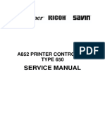 Manual de servicio Ricoh A852_sm