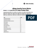 MP-Series Medium-Inertia Servo Motor With 115 MM To 215 MM Frame Size