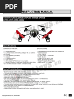 Instruction Manual: V959 Future Battleship 360 Stunt Drone (V969-V979-V989-V999)