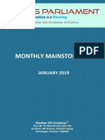 Monthly Mainstorming January 2019 WWW - Iasparliament.com1 PDF