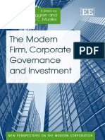 The Modern Firm, Corporate Governance and Investment (2009) PDF