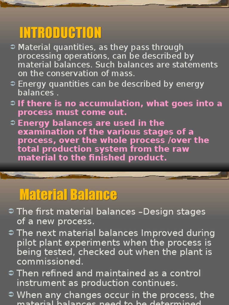 Material and Energy Balance Fundamentals | PDF | Solution | Concentration