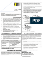 Manual Cargador de Pilas Powerex MH-C204W