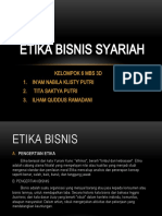 Etika Bisnis Syariah