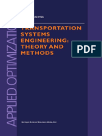 Transportation Systems Engineering - Theory and Methods