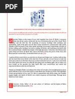 Closing the Occult Third Eye Ritual | PDF | Exorcism | Anointing