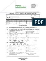 PHYSICS - 2nd Year - TEST# 4 - CH. 14 (2 Half) (1 July 08)