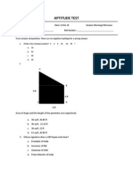 Aptitude Test - Zigedu