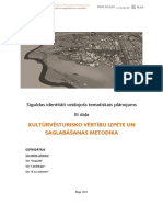 Siguldas Identitāti Veidojošs Tematiskais Plānojums III Daļa - Kultūrvēsturisko Vērtību Izpēte Un Saglabāšanas Metodika PDF