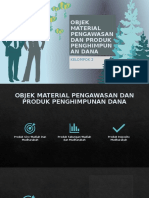 Kelompok 2 - Objek Material Pengawasan Dan Produk Penghimpunan Dana