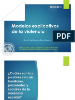 B2 - Tema 1b - Modelos Explicativos de La Violencia