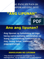 Ang Lipunan