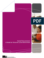 Social Procurement A Guide For Victorian Local Government