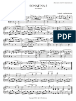 Beethoven Sonatina No5 PDF