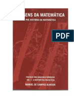 História Da Matemática Na Pre História - Vol 1 - Paleolítico PDF