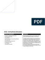 Compact ECG Arrhythmia Simulator