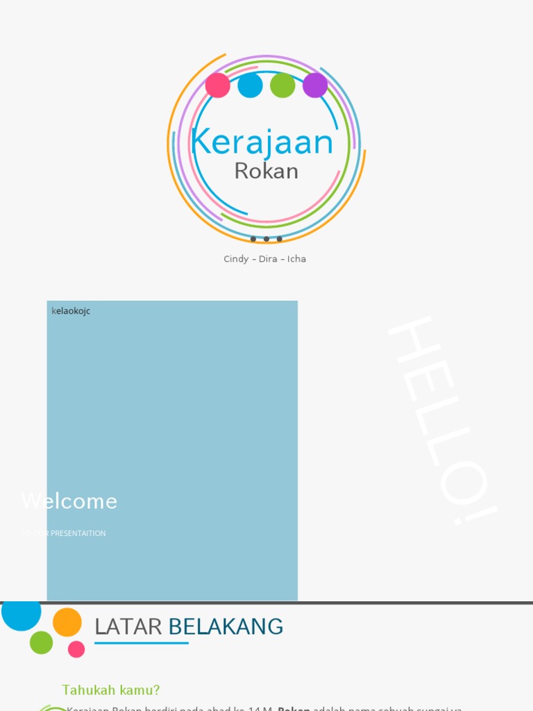 Sejarah Kerajaan Rokan dan Istana Raja | PDF