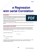 Multiple Regression With Serial
