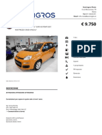 Dettagli Veicolo 3255796 Panda New GPL e