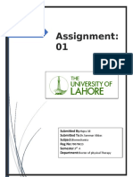 Assignment: 01: Osteoporosis