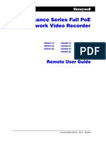 A Performance Series Full PoE NVR Remote User Guide PDF