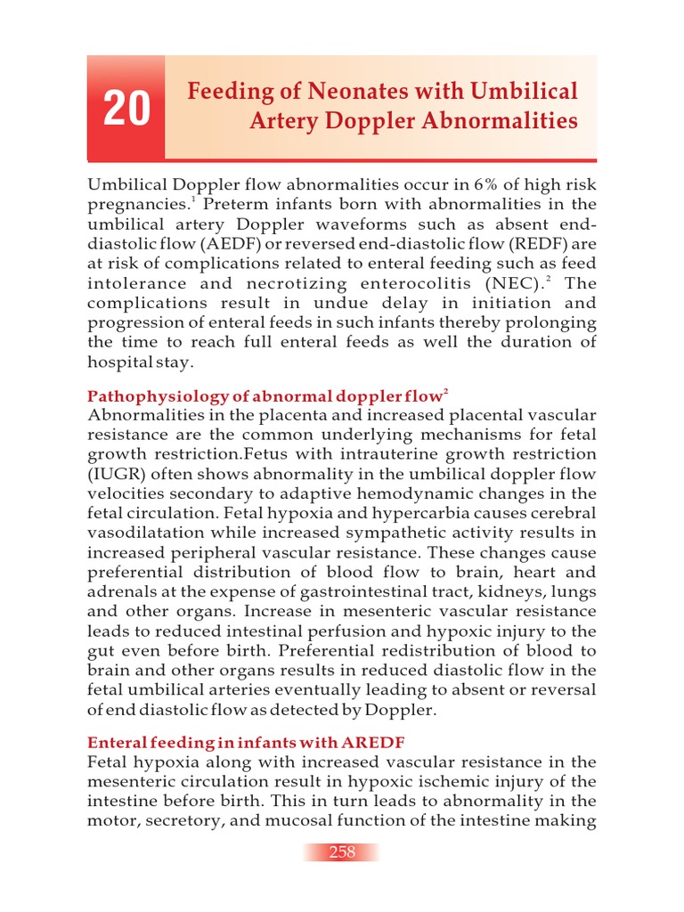 Feeding Strategies for AEDF Neonates | PDF | Fetus | Anatomy