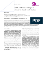 Electromagnetic Fields and Induced Voltages On Underground Pipeline in The Vicinity of AC Traction System