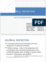 Global Sourcing: and Business Ethics