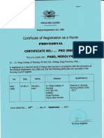 Form 3 Act Sec.77 By-Law Sec.9 Certificate