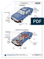 Cars and Car Parts: Vocabulary