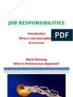 Job Responsibilities Presentation