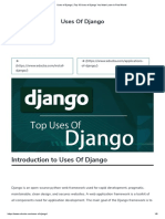 Uses of Django - Top 10 Uses of Django You Must Learn in Real World