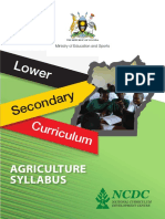 Agriculture Syllabus PDF