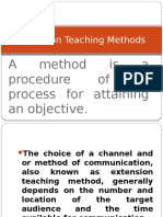 Extension Teaching Methods-1