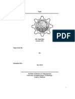 Thesis Format of MS Final PDF