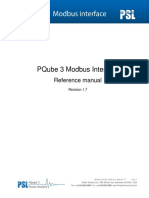 Pqube 3 Modbus Interface: Reference Manual