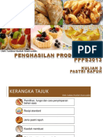 Penghasilan Produk Pastri PPPS3013