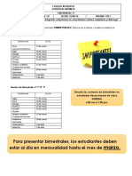 Circular 11 Bimestrales de Secundaria PDF