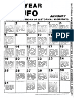 UFO Historical Calendar PDF