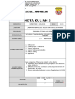 Nota Kuliah 3